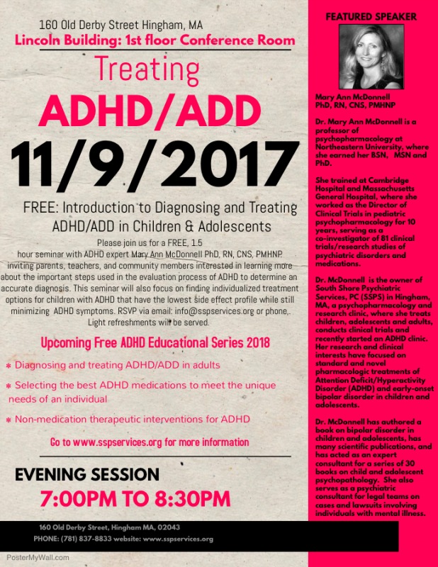Great ADHD education event!