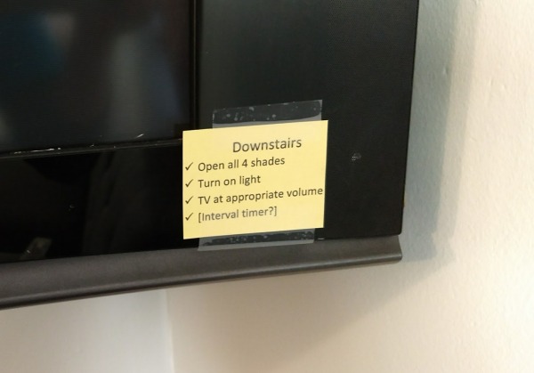 Checklists for my son